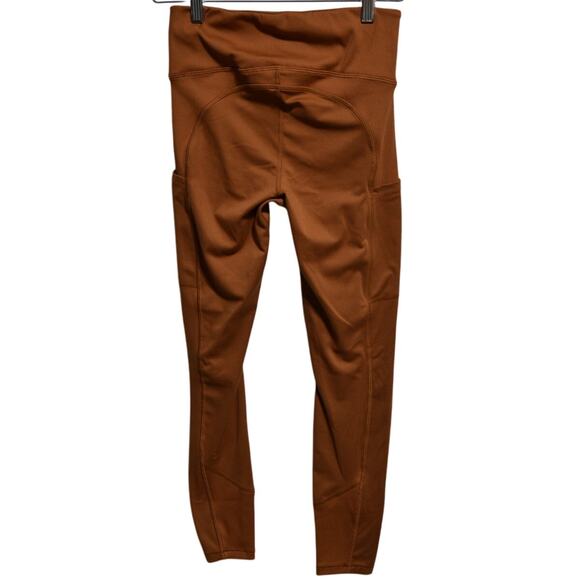 All In Motion Leggings Orange & Burgandy Size XS - Picture 7 of 10